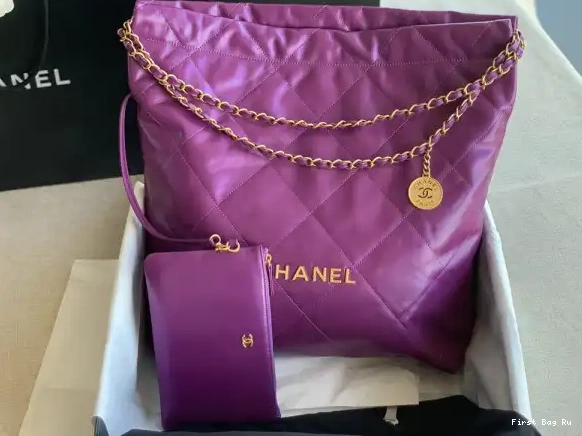 First Bag Ru CHANEL HANDBAG 22 LARGE 0619